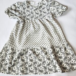 Zara Black and White Dress